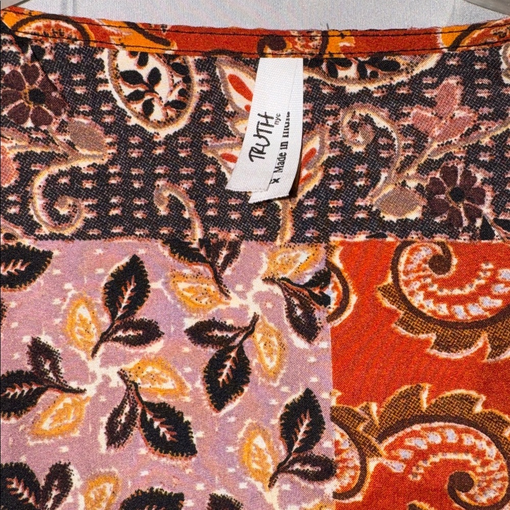 Truth Multicolor Patchwork Design - image 2